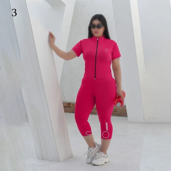ست دو تیکه زنانه سایز بزرگ 3808