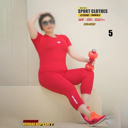 ست کراپ شلوارک زنانه سایز بزرگ کمرپهن 3689