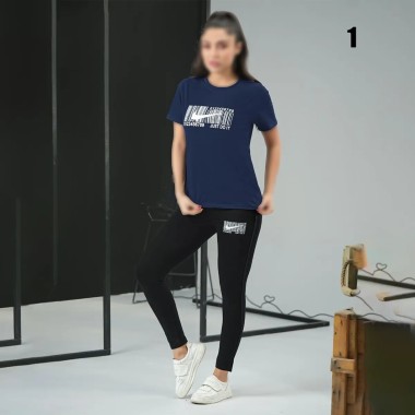 ست تیشرت شلوار زنانه 3987