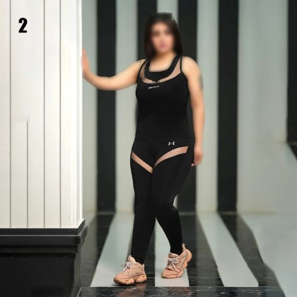 ست تاپ شلوار زنانه سایز بزرگ 3993