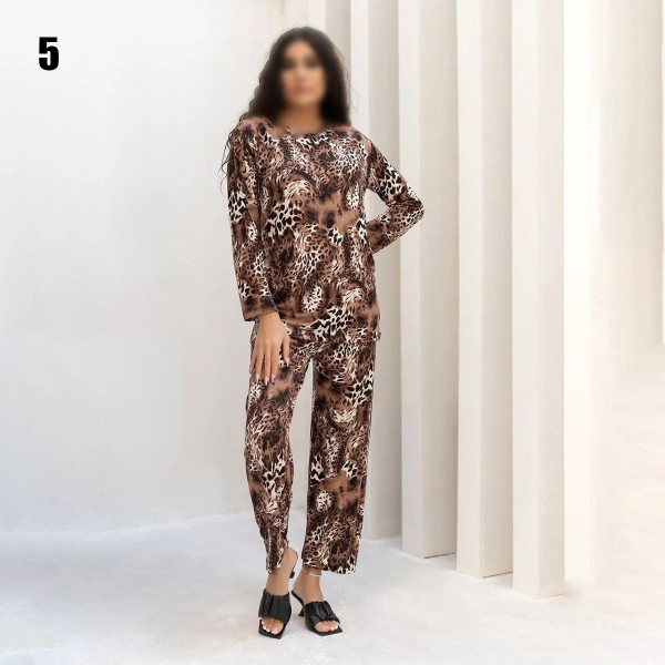 ست آستین بلند و شلوار خونگی زنانه 302