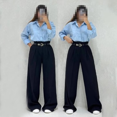 شلوار بگ زنانه بیوتی 40395 2