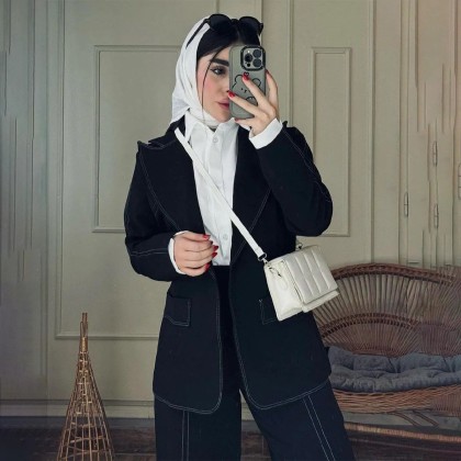 ست کت و شلوار لی براش زنانه بیوتی 40397