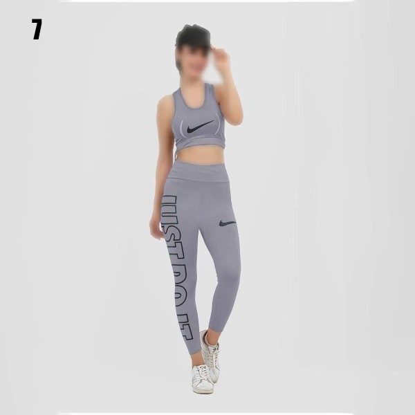 ست کراپ شلوار  NIKE زنانه 0235