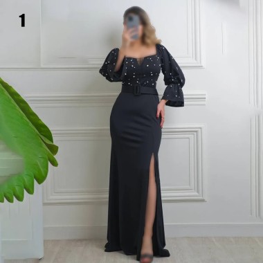 ماکسی بلند مجلسی زنانه 1312
