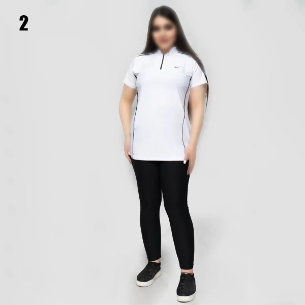 ست تیشرت و شلوار سایز بزرگ زنانه 1240