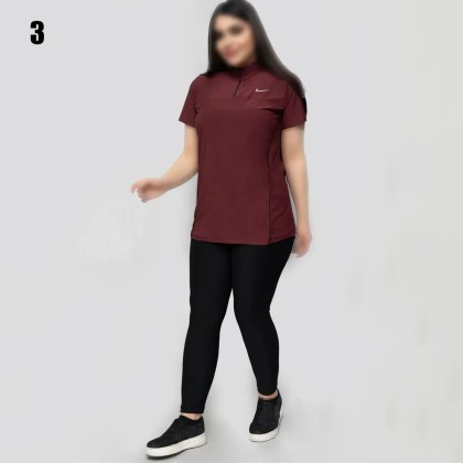 ست تیشرت و شلوار سایز بزرگ زنانه 1240