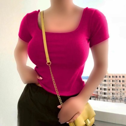 تیشرت یقه خشتی زنانه 1392
