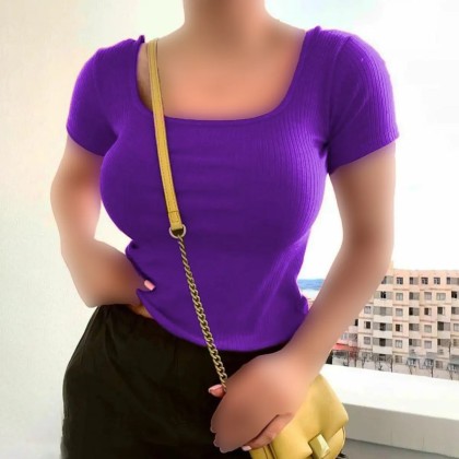 تیشرت یقه خشتی زنانه 1392