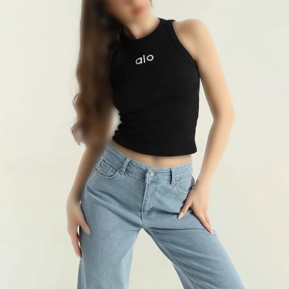 تاپ یقه گرد alo زنانه 40467