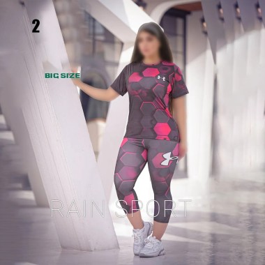 ست تیشرت شلوار(قد ۸۰) زنانه 4055 2