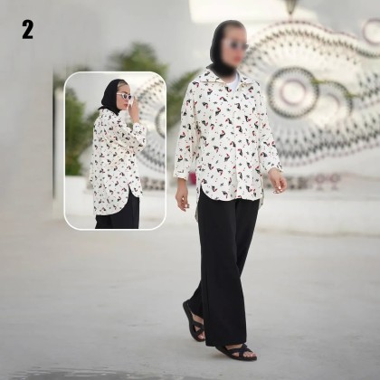ست شومیز شلوار توسکا زنانه 40475
