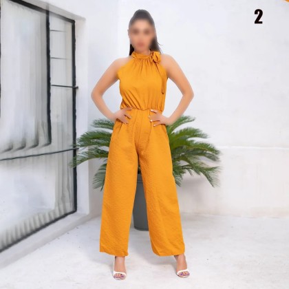 اورال يقه گره ای استين حلقه ای زنانه 40476