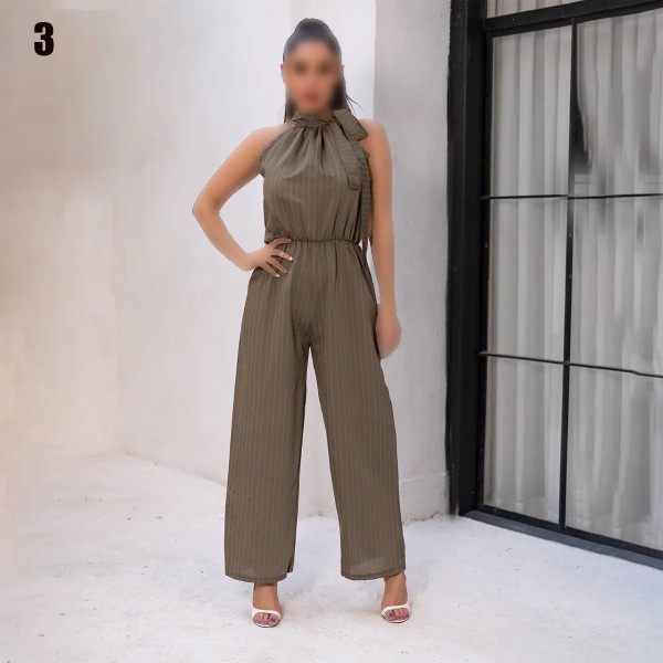 اورال يقه گره ای استين حلقه ای زنانه 40476