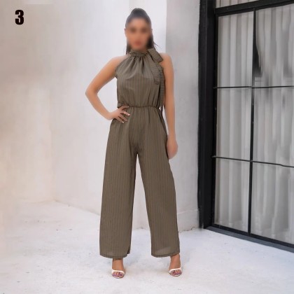 اورال يقه گره ای استين حلقه ای زنانه 40476