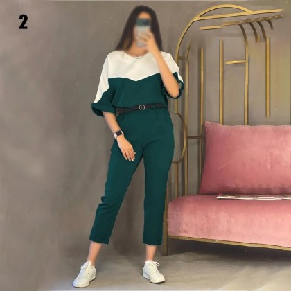 ست شومیز و شلوار کلاسیک زنانه 1328