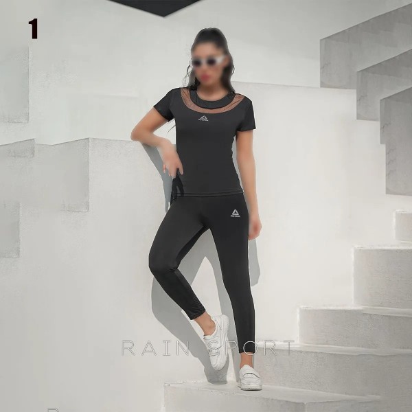 ست تیشرت شلوار ورزشی زنانه 4037