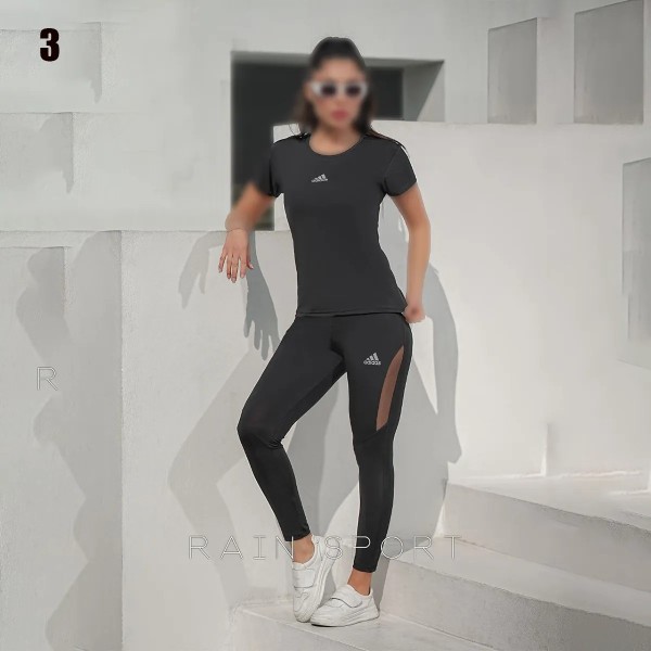 ست تیشرت شلوار ورزشی زنانه 4037