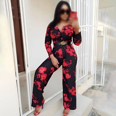 اورال گلدار جلو دکمه زنانه R025