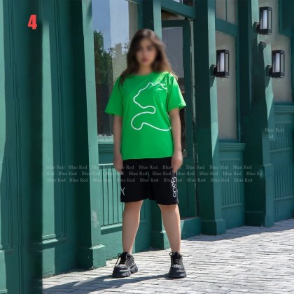 تیشرت و شورتک زنانه 1613