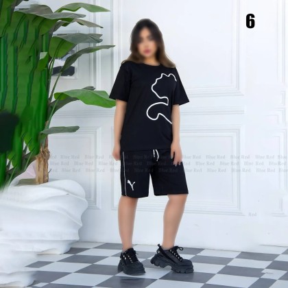 تیشرت و شورتک زنانه 1613