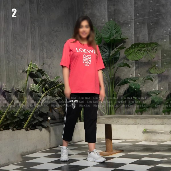 تیشرت و شلوارک زنانه 1649