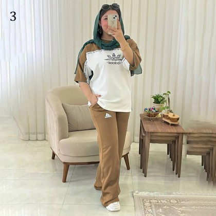 ست بلوز شلوار آدیداس زنانه 1181