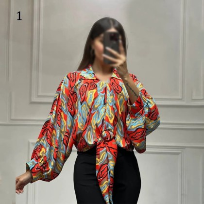 شومیز کراپ مجلسی زنانه 3101