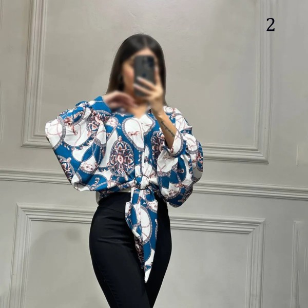 شومیز کراپ مجلسی زنانه 3101
