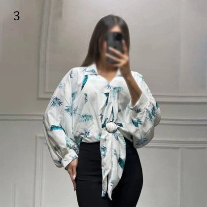 شومیز کراپ مجلسی زنانه 3101