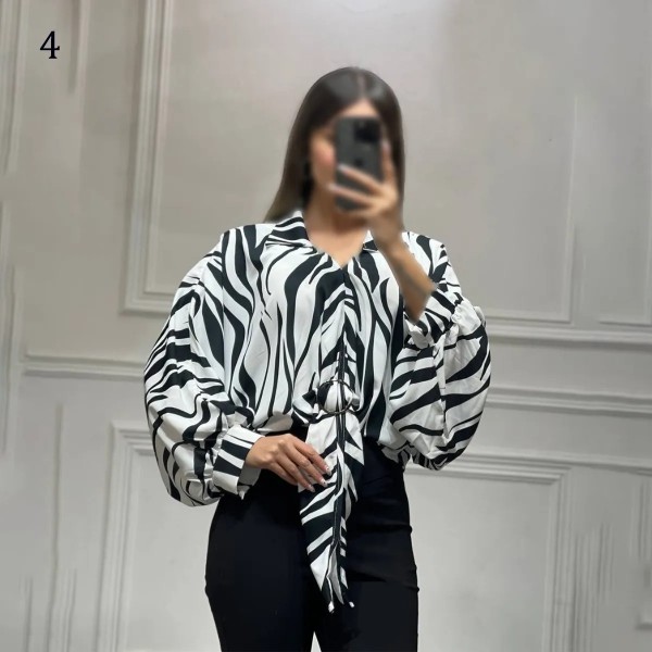 شومیز کراپ مجلسی زنانه 3101