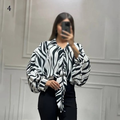 شومیز کراپ مجلسی زنانه 3101