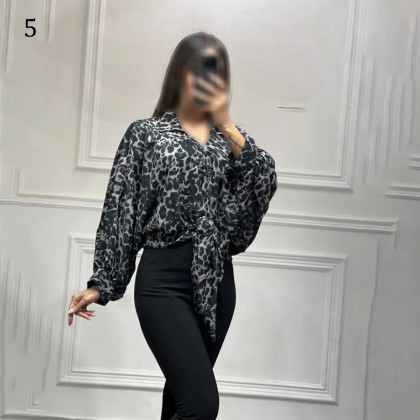 شومیز کراپ مجلسی زنانه 3101
