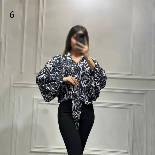 شومیز کراپ مجلسی زنانه 3101