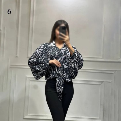 شومیز کراپ مجلسی زنانه 3101