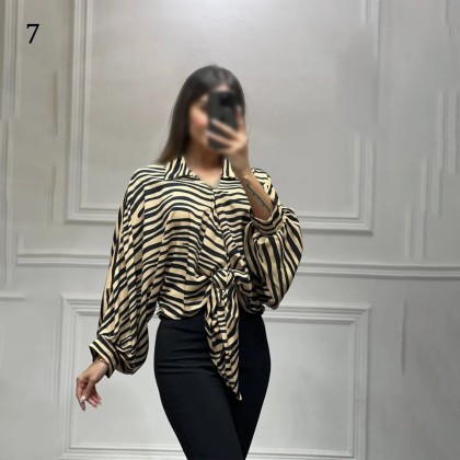 شومیز کراپ مجلسی زنانه 3101