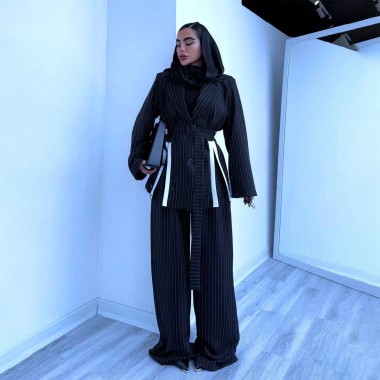 ست کت شلوار دیپلمات زنانه 40494
