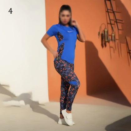 ست تیشرت شلوار ورزشی زنانه 542