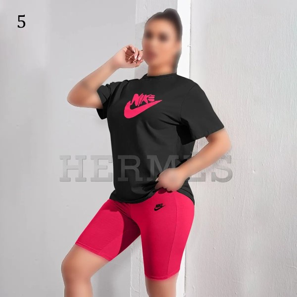 بلوز شلوارک BIG NIKE سایز بزرگ زنانه 2505