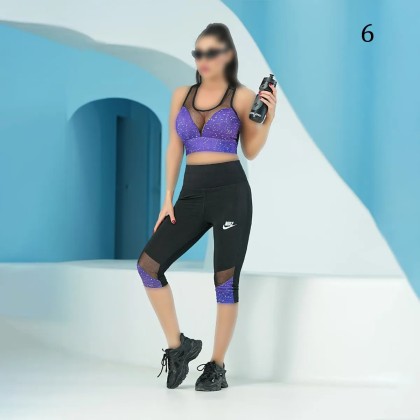 ست نیم تنه شلوارک (کاپدار) زنانه 3975