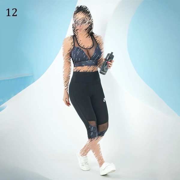 ست نیم تنه شلوارک (کاپدار) زنانه 3975