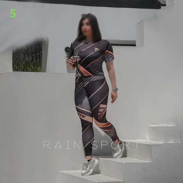 ست کراپ شلوار سایز بزرگ زنانه 4082