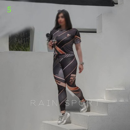 ست کراپ شلوار سایز بزرگ زنانه 4082