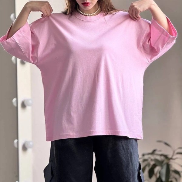 تیشرت باکسی ساده زنانه 88525