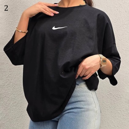 تیشرت باکسی نایک زنانه 32707
