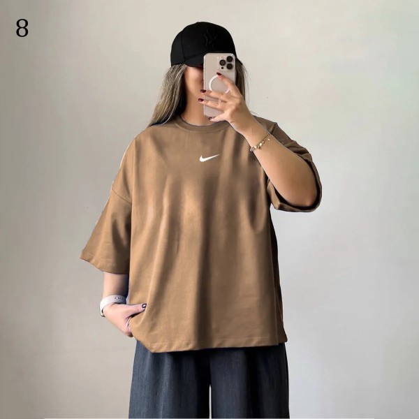 تیشرت باکسی نایک زنانه 32707
