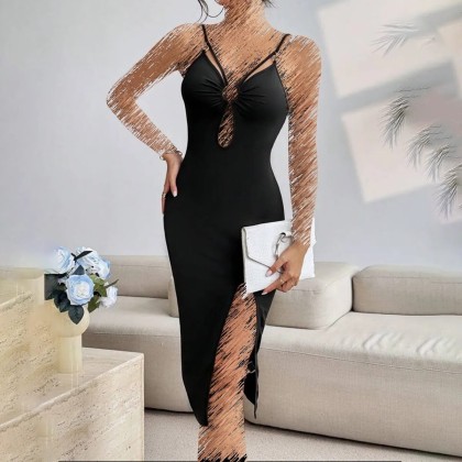 تونیک یقه حلقه ای زنانه 9195