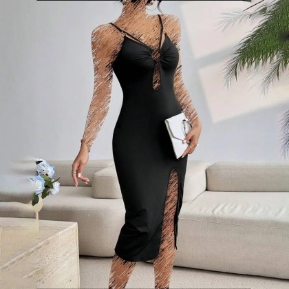 تونیک یقه حلقه ای زنانه 9195