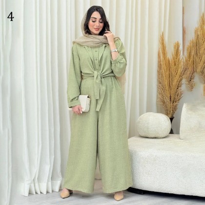 ست سارافون شومیز گره ایی زنانه 72510