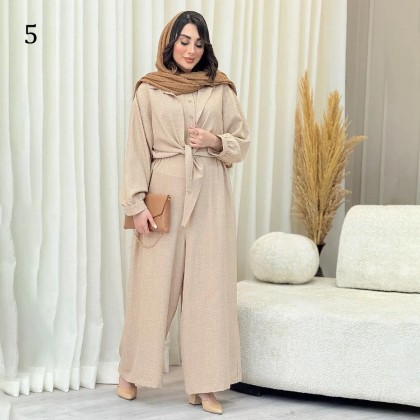 ست سارافون شومیز گره ایی زنانه 72510